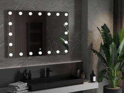 Mexen Dona osvetlené kúpeľňové zrkadlo 120 x 80 cm, LED 6000K, proti zahmlievaniu - 9818-120-080-611-00