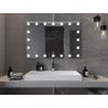 Mexen Dona podsvietené kúpeľňové zrkadlo 120 x 80 cm, LED 6000K, proti zahmlievaniu - 9818-120-080-611-00