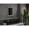 Mexen Miko podsvietené kúpeľňové zrkadlo 50 x 70 cm, LED 6000K, proti zahmlievaniu - 9819-050-070-611-00