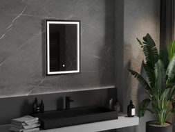 Mexen Miko podsvietené kúpeľňové zrkadlo 50 x 70 cm, LED 6000K, proti zahmlievaniu - 9819-050-070-611-00