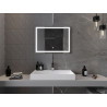 Mexen Miko osvetlené kúpeľňové zrkadlo 80 x 60 cm, LED 6000K, proti zahmlievaniu - 9819-080-060-611-00