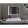 Mexen Miko kúpeľňové zrkadlo s podsvietením 100 x 80 cm, LED 6000K, anti-pára - 9819-100-080-611-00