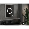 Mexen Koga Kúpeľňové zrkadlo s podsvietením 60 x 80 cm, LED 6000K, proti zahmlievaniu - 9821-060-080-611-00