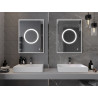 Mexen Koga Kúpeľňové zrkadlo s podsvietením 60 x 80 cm, LED 6000K, proti zahmlievaniu - 9821-060-080-611-00