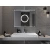 Mexen Koga podsvietené kúpeľňové zrkadlo 100 x 80 cm, LED 6000K, proti zahmleniu - 9821-100-080-611-00