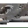 Mexen Umba podsvietené kúpeľňové zrkadlo so zväčšovacím zrkadlom 100 x 80 cm, LED 6000K, proti oroseniu - 9822-100-080-611-00