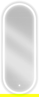Mexen Bono kúpeľňové zrkadlo s podsvietením 45 x 120 cm, LED 6000K, ochrana proti zahmleniu - 9816-045-120-611-00
