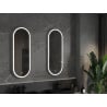 Mexen Bono osvetlené kúpeľňové zrkadlo 45 x 120 cm, LED 6000K, antizahmlievacie - 9816-045-120-611-00