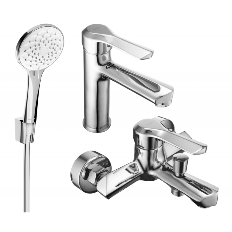 Mexen Sabre R74 vaňová súprava, chróm - 72103R74-00