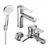 Mexen Sabre R74 vaňová súprava, chróm - 72103R74-00