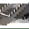 Mexen Coro kúpeľňové zrkadlo s podsvietením 45 x 120 cm, LED 6000K, ochrana proti zahmleniu, čierny rám - 9817-045-120-611-70