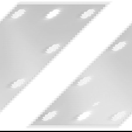 Mexen Dona kúpeľňové zrkadlo s podsvietením 50 x 70 cm, LED 6000K, ochrana proti zahmleniu - 9818-050-070-611-00