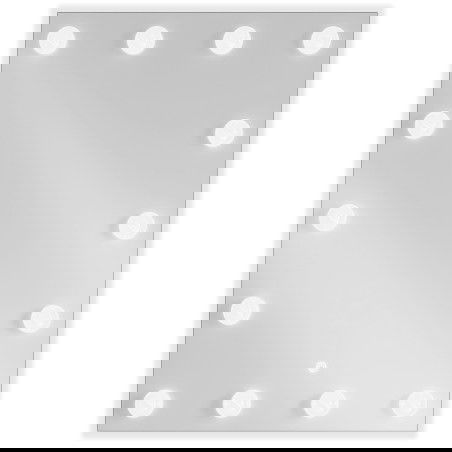 Mexen Dona kúpeľňové zrkadlo s podsvietením 60 x 80 cm, LED 6000K, ochrana proti zahmleniu - 9818-060-080-611-00