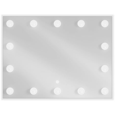 Mexen Dona kúpeľňové zrkadlo s podsvietením 80 x 60 cm, LED 6000K, ochrana proti zahmleniu - 9818-080-060-611-00