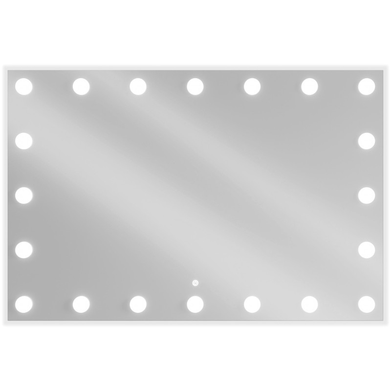 Mexen Dona kúpeľňové zrkadlo s osvetlením 100 x 80 cm, LED 6000K, anti-fog - 9818-100-080-611-00