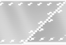 Mexen Dona kúpeľňové zrkadlo podsvietené 100 x 80 cm, LED 6000K, proti zahmlievaniu - 9818-100-080-611-00