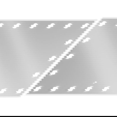 Mexen Dona kúpeľňové zrkadlo s podsvietením 120 x 80 cm, LED 6000K, ochrana proti zahmleniu - 9818-120-080-611-00