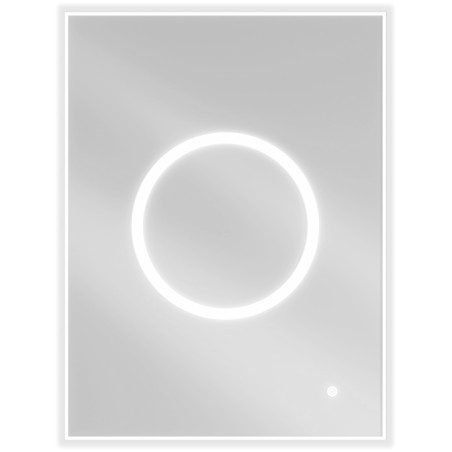 Mexen Koga Kúpeľňové zrkadlo s podsvietením 60 x 80 cm, LED 6000K, proti zahmlievaniu - 9821-060-080-611-00