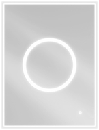 Mexen Koga Kúpeľňové zrkadlo s podsvietením 60 x 80 cm, LED 6000K, proti zahmlievaniu - 9821-060-080-611-00