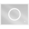 Mexen Koga podsvietené kúpeľňové zrkadlo 80 x 60 cm, LED 6000K, proti záparom - 9821-080-060-611-00