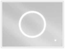 Mexen Koga podsvietené kúpeľňové zrkadlo 80 x 60 cm, LED 6000K, proti záparom - 9821-080-060-611-00