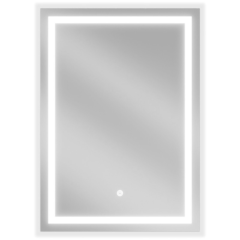 Mexen Miko podsvietené kúpeľňové zrkadlo 50 x 70 cm, LED 6000K, proti zahmlievaniu - 9819-050-070-611-00
