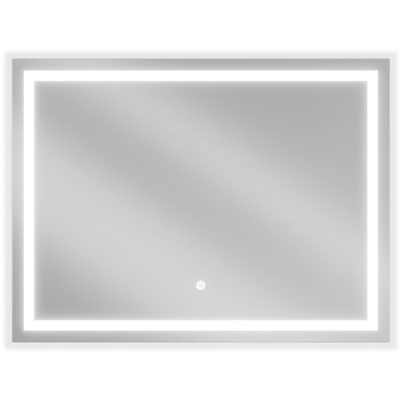 Mexen Miko osvetlené kúpeľňové zrkadlo 80 x 60 cm, LED 6000K, proti zahmlievaniu - 9819-080-060-611-00