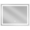 Mexen Miko kúpeľňové zrkadlo so svetlom 80 x 60 cm, LED 6000K, proti zahmlievaniu - 9819-080-060-611-00