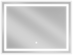 Mexen Miko kúpeľňové zrkadlo so svetlom 80 x 60 cm, LED 6000K, proti zahmlievaniu - 9819-080-060-611-00