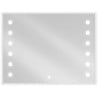 Mexen Ner kúpeľňové podsvietené zrkadlo 80 x 60 cm, LED 6000K, proti zahmlievaniu - 9809-080-060-611-00