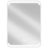 Mexen Nida kúpeľňové zrkadlo s podsvietením 50 x 70 cm, LED 6000K, proti paru - 9806-050-070-611-00