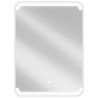 Mexen Nida podsvietené kúpeľňové zrkadlo 50 x 70 cm, LED 6000K, proti zahmlievaniu - 9806-050-070-611-00