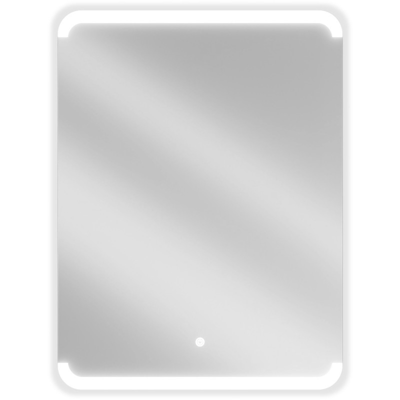 Mexen Nida podsvietené kúpeľňové zrkadlo 60 x 80 cm, LED 6000K, proti zahmlievaniu - 9806-060-080-611-00