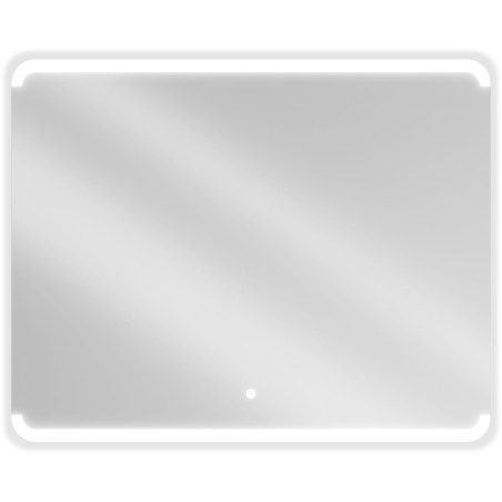 Mexen Nida osvetlené kúpeľňové zrkadlo 100 x 80 cm, LED 6000K, proti zahmlievaniu - 9806-100-080-611-00