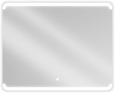 Mexen Nida osvetlené kúpeľňové zrkadlo 100 x 80 cm, LED 6000K, proti zahmlievaniu - 9806-100-080-611-00