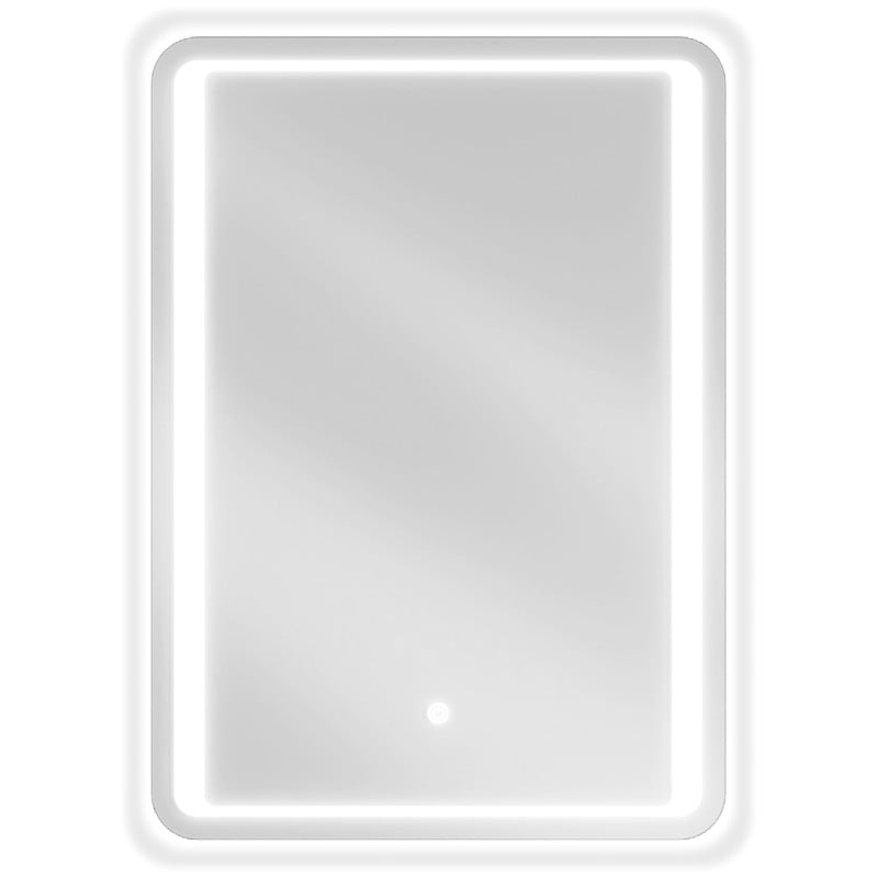 Mexen Zusa podsvietené kúpeľňové zrkadlo 50 x 70 cm, LED 6000K, antipara - 9808-050-070-611-00