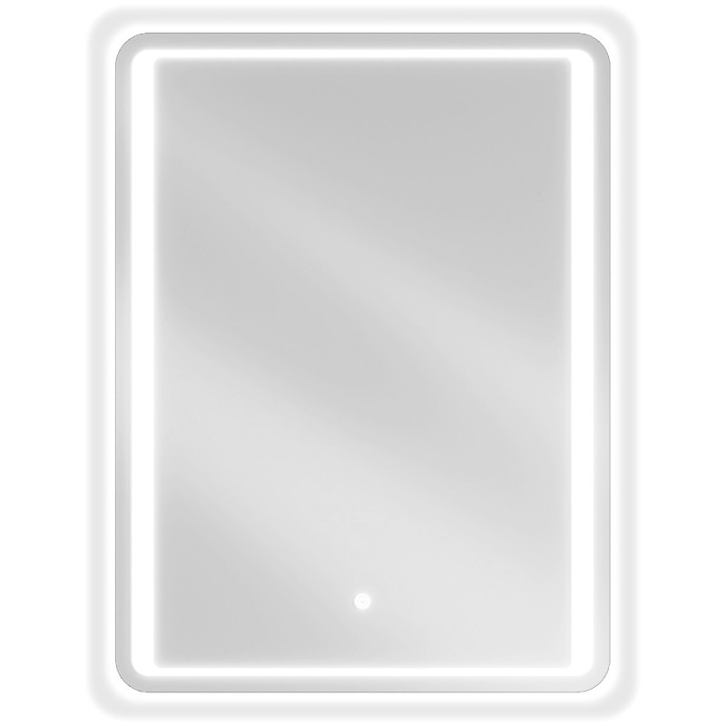 Mexen Zusa kúpeľňové zrkadlo s podsvietením 60 x 80 cm, LED 6000K, proti hmle - 9808-060-080-611-00