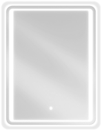 Mexen Zusa osvetlené kúpeľňové zrkadlo 60 x 80 cm, LED 6000K, proti hmle - 9808-060-080-611-00