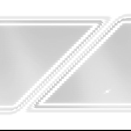 Mexen Zusa kúpeľňové zrkadlo s podsvietením 80 x 60 cm, LED 6000K, ochrana proti zahmleniu - 9808-080-060-611-00
