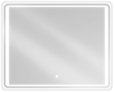 Mexen Zusa osvetlené zrkadlo do kúpeľne 120 x 80 cm, LED 6000K, protihmla - 9808-120-080-611-00