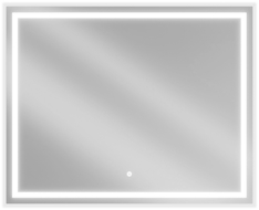 Mexen Miko kúpeľňové zrkadlo s podsvietením 100 x 80 cm, LED 6000K, anti-pára - 9819-100-080-611-00