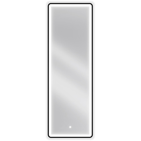 Mexen Coro kúpeľňové zrkadlo s podsvietením 50 x 150 cm, LED 6000K, antivlna, čierny rám - 9817-050-150-611-70