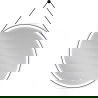 Mexen Reni kúpeľňové zrkadlo s podsvietením, okrúhle 90 cm, LED 6000K, ochrana proti zahmleniu, čierny rám - 9812-090-090-611-70