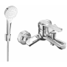 Mexen Sabre R05 vaňová batéria so sprchovým setom, chróm - 7213R05-00