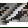 Mexen Hades kúpeľňový radiátor 1200 x 400 mm, 472 W, čierny - W104-1200-400-00-70