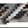 Mexen Hades kúpeľňový radiátor 1200 x 400 mm, 472 W, čierny - W104-1200-400-00-70