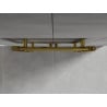 Mexen Hades kúpeľňový radiátor 1200 x 500 mm, 450 W, zlatý - W104-1200-500-00-50