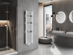 Mexen Hades sušiak do kúpeľa 1500 x 400 mm, 583 W, biely - W104-1500-400-00-20