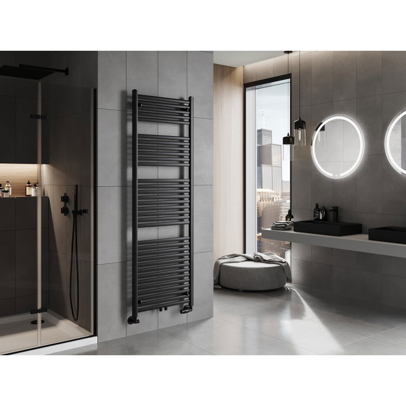 Mexen Hades kúpeľňový radiátor 1800 x 600 mm, 1000 W, čierny - W104-1800-600-00-70