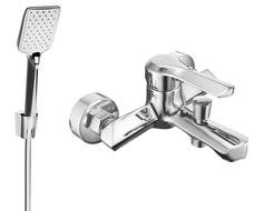 Mexen Sabre R62 vaňová batéria so sprchovou súpravou, chróm - 7213R62-00